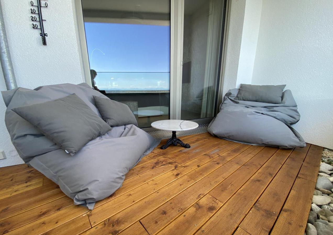 Alpen-Panorama Suite - Einzigartige Privatsuite Hoch Ueber Muenchen, 12Tes Og, Alpenblick, Loggia, Whirlpool, 15 Minuten Zum Zentrum, Ruhe Und Erholung In Der Stadt Muenchen Fuer Privat Und Geschaeftlich Reisende Exterior foto